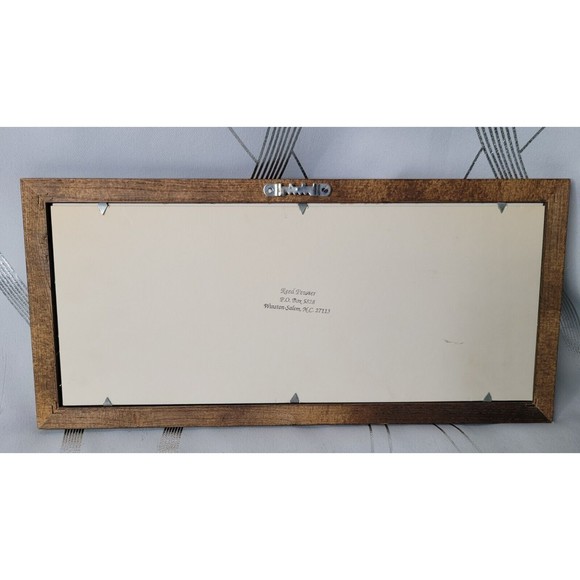 Vintage‎ Reed Pewter 3D Framed Picture City Scape Scene - RARE - Picture 5 of 8